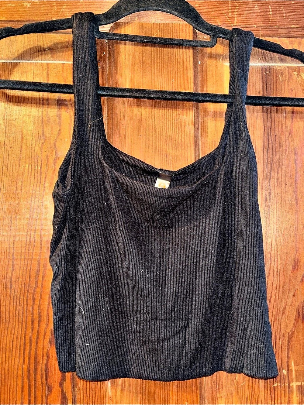 Mono B Black Tank Top Size Medium